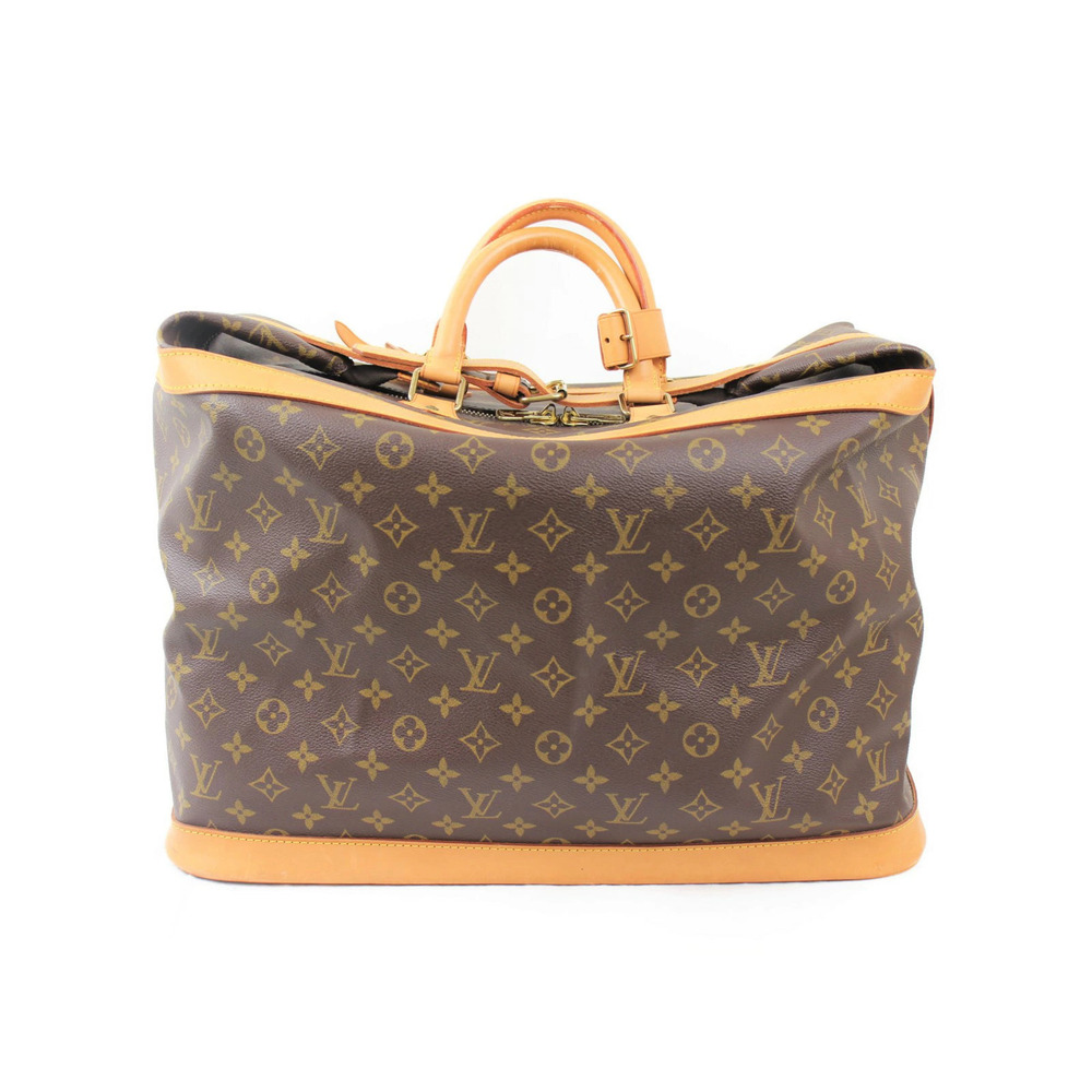 LOUIS VUITTON Cruiser Bag Travel Boston Monogram Brown